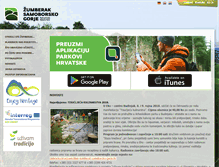 Tablet Screenshot of pp-zumberak-samoborsko-gorje.hr